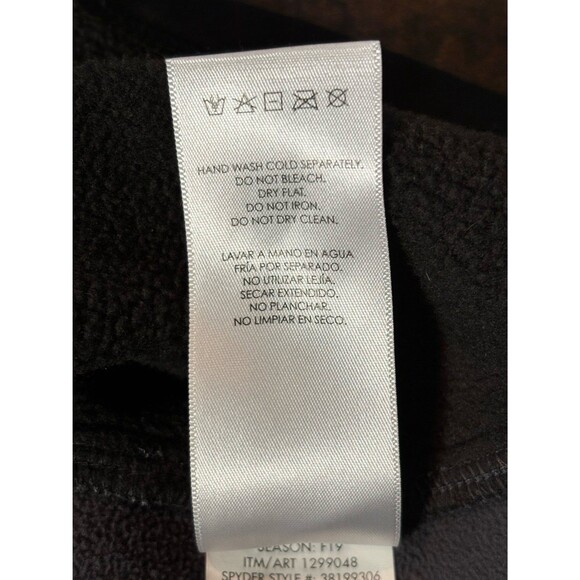 SPYDER Men's Outbound 1/4 Zip Midweight Core Sweater Pull Over Jacket M - Picture 4 of 9